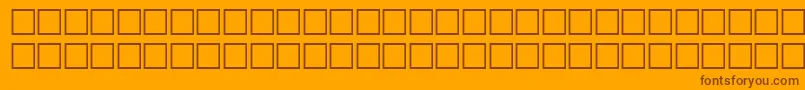 WpHebrewDavid Font – Brown Fonts on Orange Background