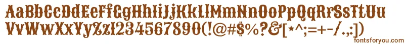 SancreekRegular Font – Brown Fonts