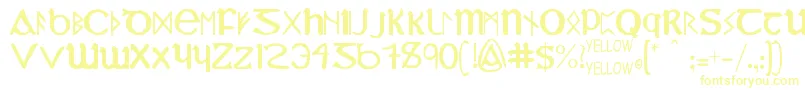 YyUncialMostIrish Font – Yellow Fonts