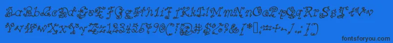 More about Mysteriousorientalnightsofpassion Font Mysteriousorientalnightsofpassion Font – Black Fonts on Blue Background