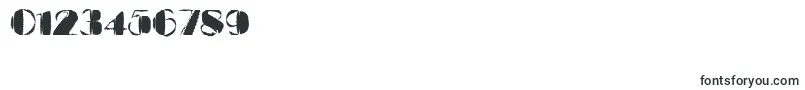 KaptinTribbleWound Font – Fonts for Numbers and Digits