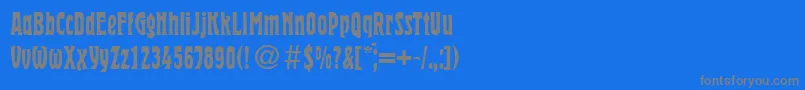 Más sobre la fuente HermanRegularDb fuente HermanRegularDb – Fuentes Grises Sobre Fondo Azul