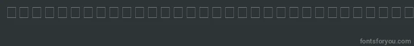 fuente YsgarthEnglishNormal – Fuentes Grises Sobre Fondo Negro