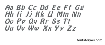 HoborItalic Font