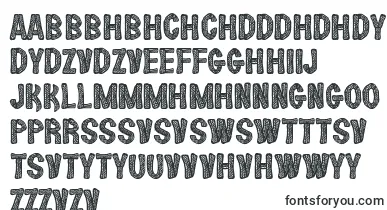 LaceNice font – shona Fonts