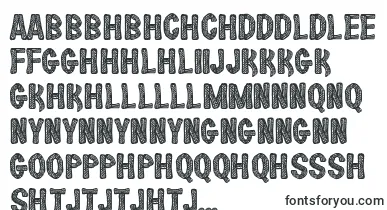 LaceNice font – sesotho Fonts