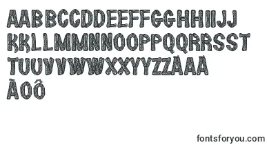 LaceNice font – swedish Fonts