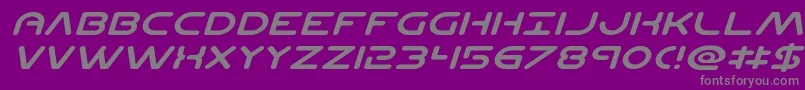 More about Planetncompactexpandital Font Planetncompactexpandital Font – Gray Fonts on Purple Background