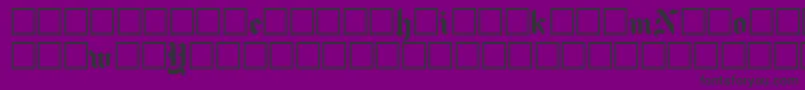 フォントNewyorktimes – 紫の背景に黒い文字