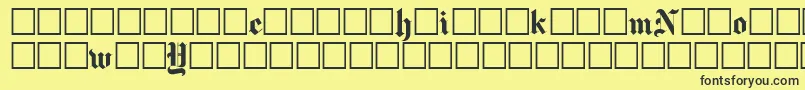 Newyorktimes Font – Black Fonts on Yellow Background