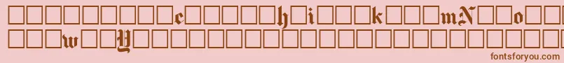 Newyorktimes Font – Brown Fonts on Pink Background