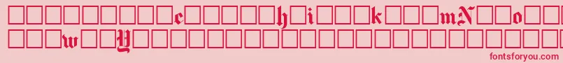 Newyorktimes Font – Red Fonts on Pink Background