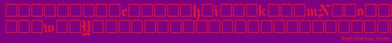 Newyorktimes Font – Red Fonts on Purple Background
