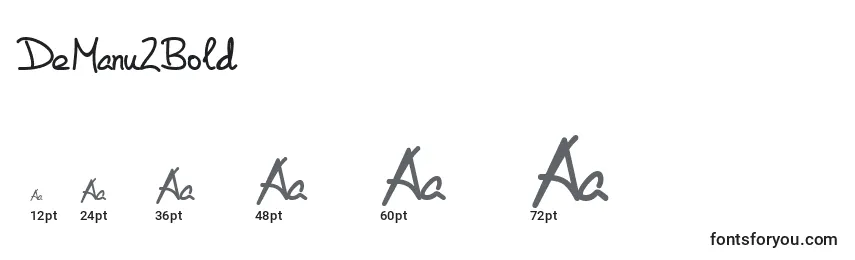 DeManu2Bold Font Sizes
