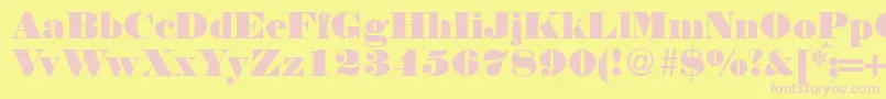 More about NortonRegularDb Font NortonRegularDb Font – Pink Fonts on Yellow Background