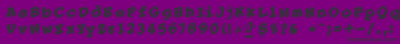 More about PointersistersBold Font PointersistersBold Font – Black Fonts on Purple Background