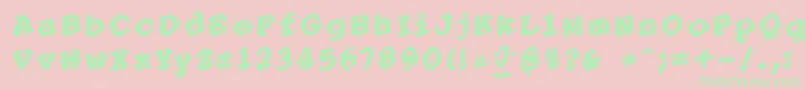 Más sobre la fuente PointersistersBold fuente PointersistersBold – Fuentes Verdes Sobre Fondo Rosa