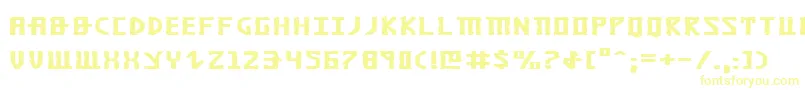 Шрифт KhazadDumExpanded – жёлтые шрифты