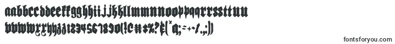 Biergartenc Font – Lowercase Fonts