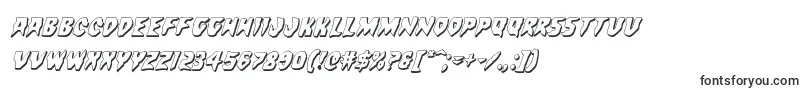 Countsuckula3Dital-Schriftart – 3D-Schriften