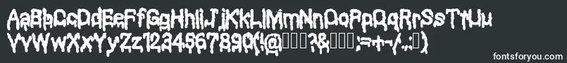 BlackShadow Font – White Fonts