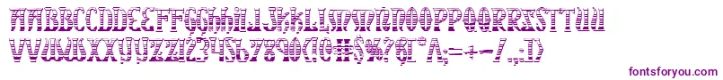 XiphosGradientCastle Font – Purple Fonts on White Background