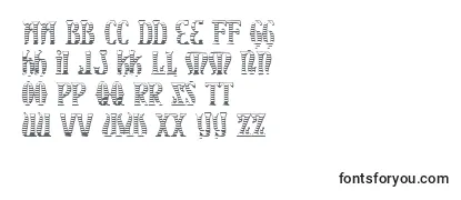 Review of the XiphosGradientCastle Font