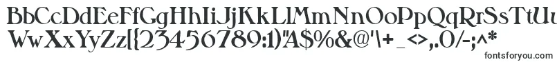 Valitblackssk-fontti – Alkavat V:lla olevat fontit