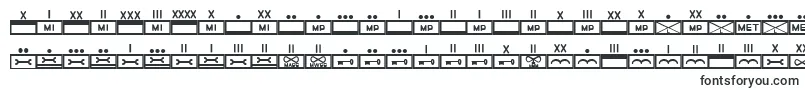 フォントEsriMilmod02 – Eで始まるフォント