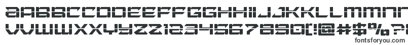 Laserwolflaser-fontti – Fontit Windowsille
