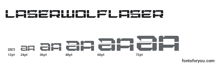 Laserwolflaser Font Sizes
