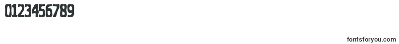 Thedogho-Schriftart – Schriften für Zahlen und Nummern