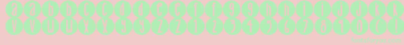 Weitere Informationen zur DjbLemonHeadDots-Schriftart DjbLemonHeadDots-Schriftart – Grüne Schriften auf rosa Hintergrund