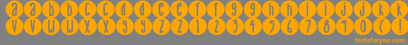 More about DjbLemonHeadDots Font DjbLemonHeadDots Font – Orange Fonts on Gray Background