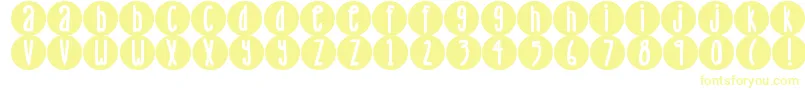 DjbLemonHeadDots Font – Yellow Fonts