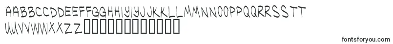 UglykidsThin-Schriftart – friesische Schriften