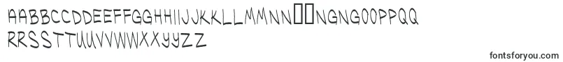 UglykidsThin-Schriftart – philippinische Schriften