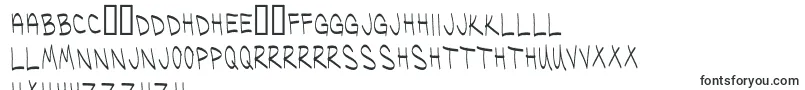 Weitere Informationen zur UglykidsThin-Schriftart UglykidsThin-Schriftart – nyanja Schriften