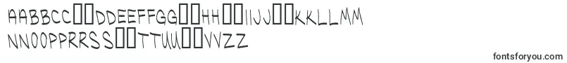 UglykidsThin-Schriftart – esperanto Schriften