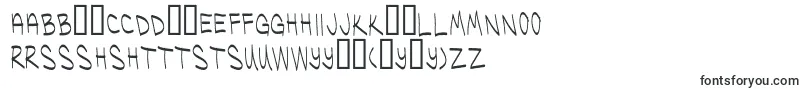 UglykidsThin-Schriftart – haussa Schriften