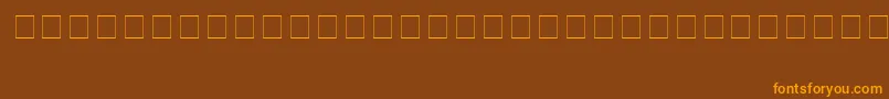 TorahSofer Font – Orange Fonts on Brown Background