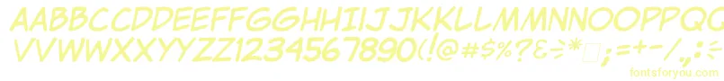 ClemItalic Font – Yellow Fonts