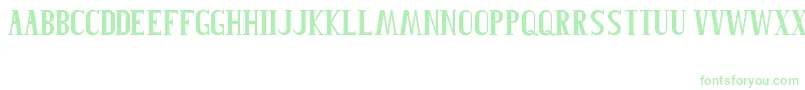 Roblefont Font – Green Fonts on White Background