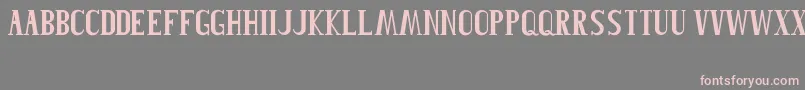 Roblefont Font – Pink Fonts on Gray Background