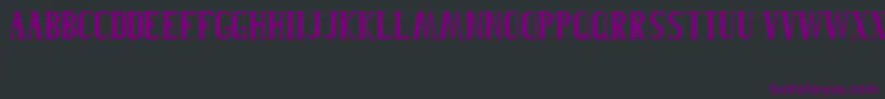 Roblefont Font – Purple Fonts on Black Background