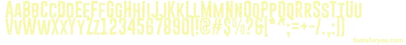 GoboldCuts Font – Yellow Fonts