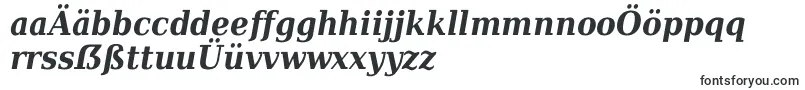 Dejavuserifcondensed Bolditalic-fontti – saksalaiset fontit