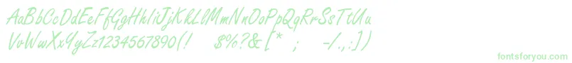 More about Freestylescript Font Freestylescript Font – Green Fonts on White Background