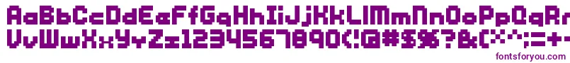 Police Shakagraphics12 – polices violettes
