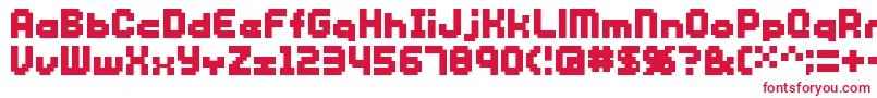 フォントShakagraphics12 – 赤い文字